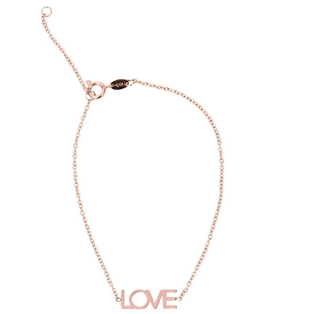 Maya Brenner love bracelet